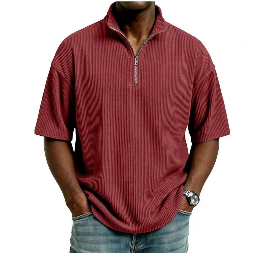 Yazlık Kordonlu Dik Yaka Gömle - Corduroy Button Up Shirt Men incelemesi ve fiyatı