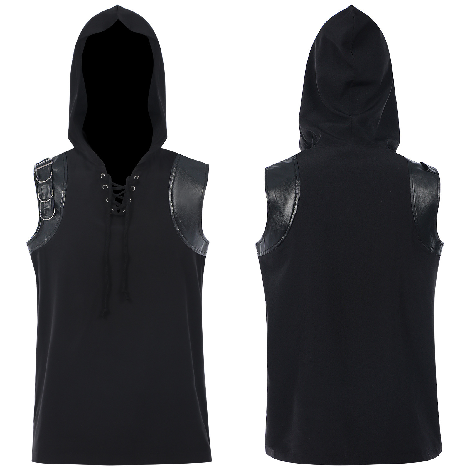 Erkekler için Orta Çağ Korsan  - Medieval Gothic Lace Up Pirate Shirt incelemesi ve fiyatı