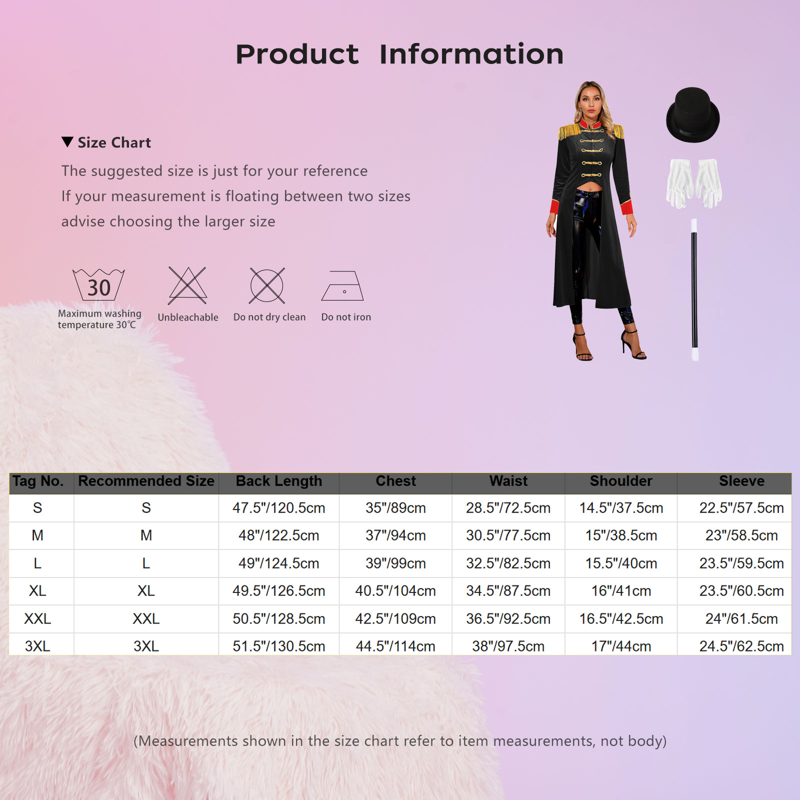 Kadın Orta Çağ Sirk Şefi Kostü - Jackets incelemesi ve fiyatı