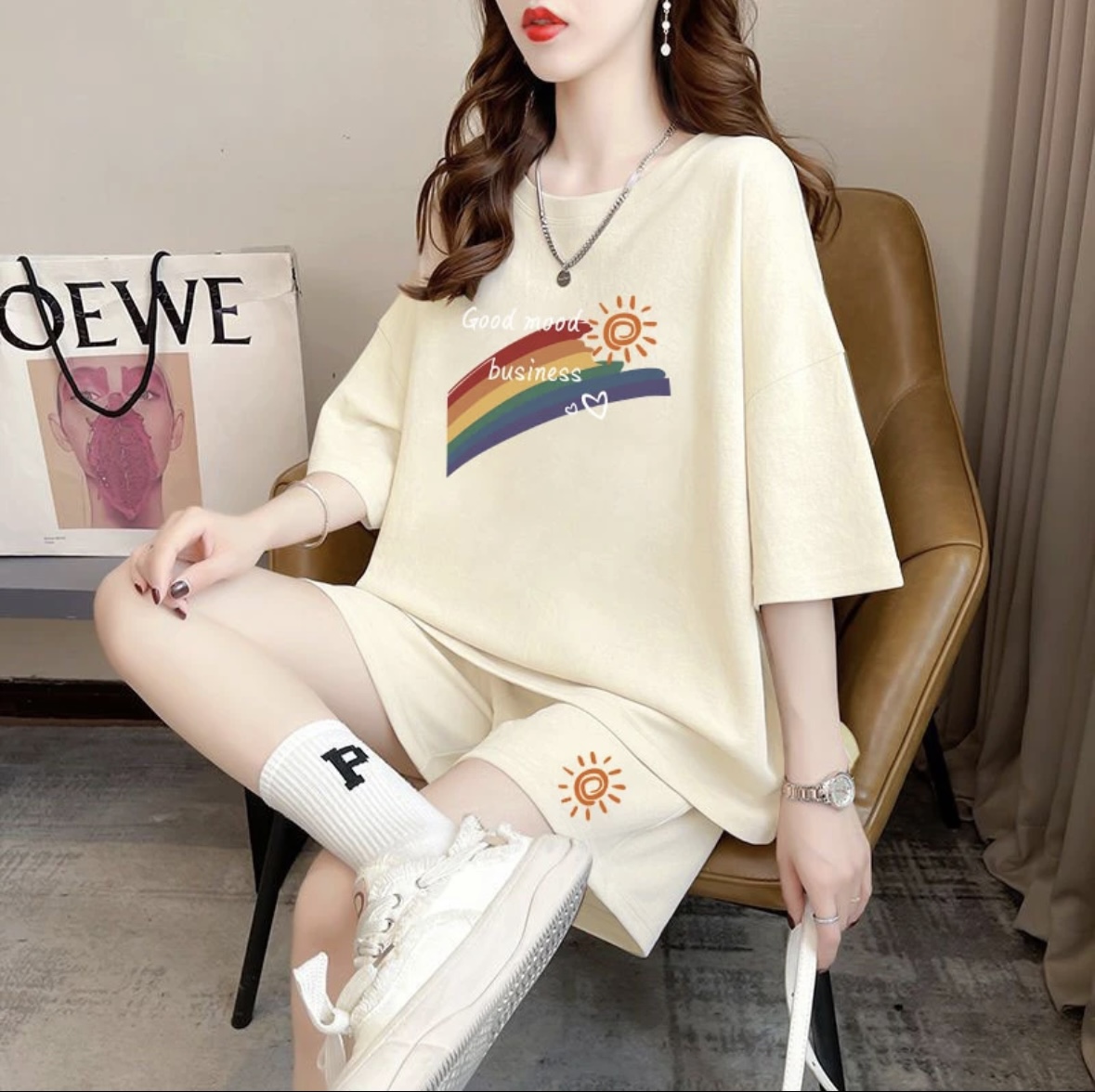Moda kadın yazlık şort takımı, - T-Shirts incelemesi ve fiyatı