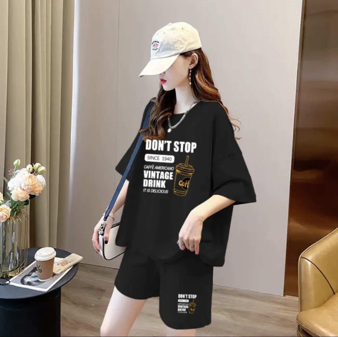 Moda kadın yazlık şort takımı, - T-Shirts incelemesi ve fiyatı